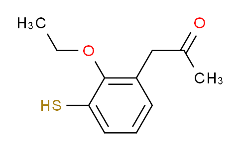 CAS No. 1806432-12-1, 1-(2-Ethoxy-3-mercaptophenyl)propan-2-one