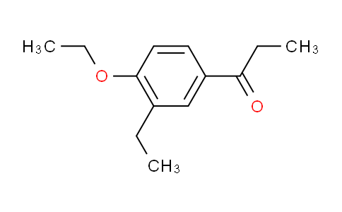 CAS No. 1216020-30-2, 1-(4-Ethoxy-3-ethylphenyl)propan-1-one