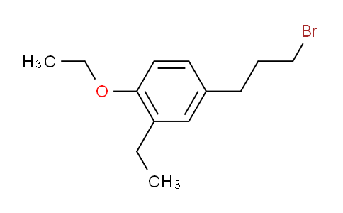 CAS No. 1806386-68-4, 1-(3-Bromopropyl)-4-ethoxy-3-ethylbenzene