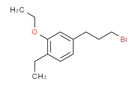 CAS No. 1805844-95-4, 1-(3-Bromopropyl)-3-ethoxy-4-ethylbenzene