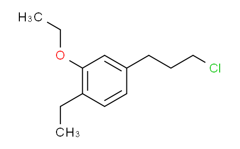 CAS No. 1806386-74-2, 1-(3-Chloropropyl)-3-ethoxy-4-ethylbenzene