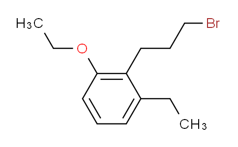CAS No. 1804283-11-1, 1-(3-Bromopropyl)-2-ethoxy-6-ethylbenzene