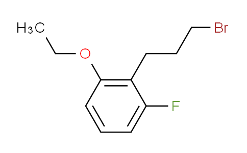 CAS No. 1806677-95-1, 1-(3-Bromopropyl)-2-ethoxy-6-fluorobenzene