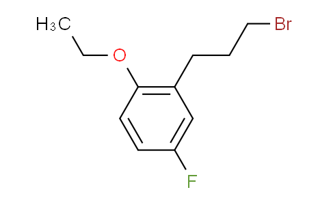 CAS No. 1553795-15-5, 1-(3-Bromopropyl)-2-ethoxy-5-fluorobenzene