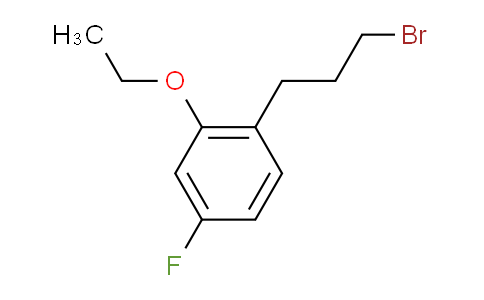CAS No. 1805894-62-5, 1-(3-Bromopropyl)-2-ethoxy-4-fluorobenzene