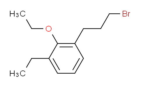 CAS No. 1806518-29-5, 1-(3-Bromopropyl)-2-ethoxy-3-ethylbenzene