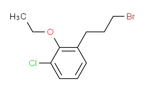 CAS No. 1806510-45-1, 1-(3-Bromopropyl)-3-chloro-2-ethoxybenzene