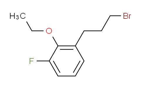 CAS No. 1806385-76-1, 1-(3-Bromopropyl)-2-ethoxy-3-fluorobenzene