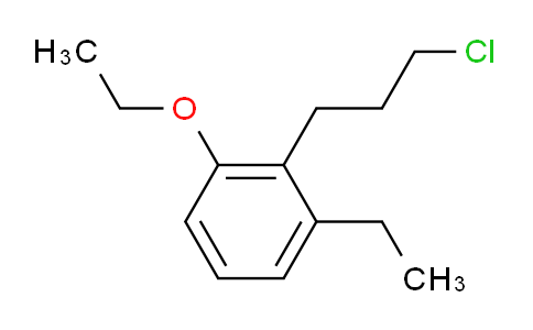 CAS No. 1804283-15-5, 1-(3-Chloropropyl)-2-ethoxy-6-ethylbenzene
