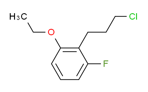 CAS No. 1803725-89-4, 1-(3-Chloropropyl)-2-ethoxy-6-fluorobenzene
