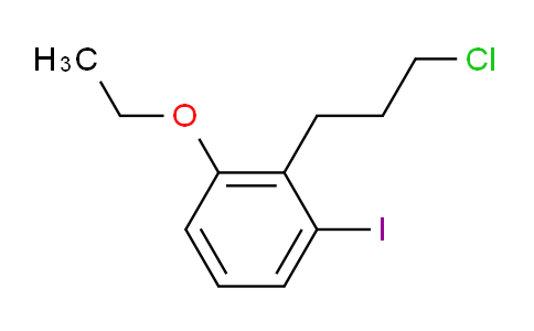 CAS No. 1806521-19-6, 1-(3-Chloropropyl)-2-ethoxy-6-iodobenzene
