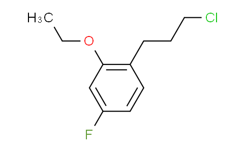 CAS No. 1805845-92-4, 1-(3-Chloropropyl)-2-ethoxy-4-fluorobenzene