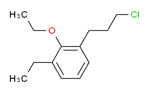 CAS No. 1806385-92-1, 1-(3-Chloropropyl)-2-ethoxy-3-ethylbenzene