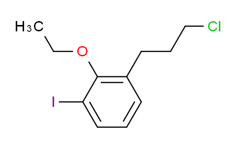 CAS No. 1805718-50-6, 1-(3-Chloropropyl)-2-ethoxy-3-iodobenzene