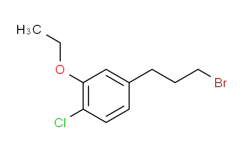 CAS No. 1803757-41-6, 1-(3-Bromopropyl)-4-chloro-3-ethoxybenzene