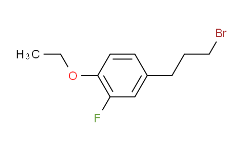 CAS No. 1804283-86-0, 1-(3-Bromopropyl)-4-ethoxy-3-fluorobenzene
