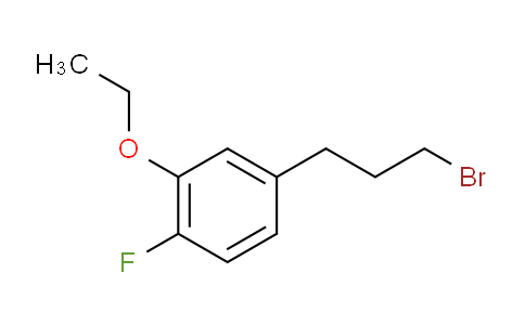 CAS No. 1806669-12-4, 1-(3-Bromopropyl)-3-ethoxy-4-fluorobenzene