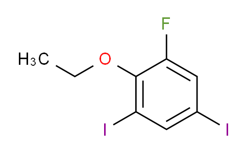 CAS No. 1803791-14-1, 1,5-Diiodo-2-ethoxy-3-fluorobenzene