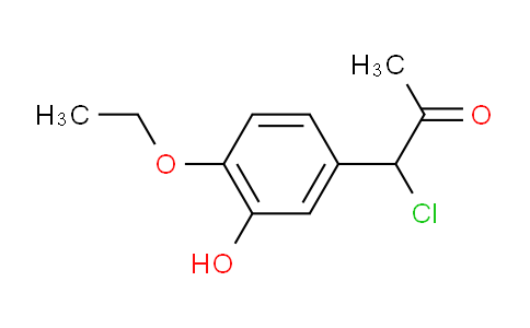 MC748168 | 1806678-43-2 | 1-Chloro-1-(4-ethoxy-3-hydroxyphenyl)propan-2-one
