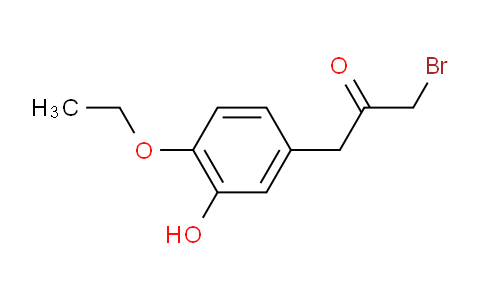 CAS No. 1804152-83-7, 1-Bromo-3-(4-ethoxy-3-hydroxyphenyl)propan-2-one