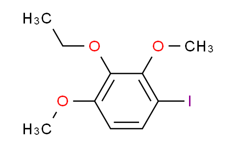 CAS No. 1803854-70-7, 1,3-Dimethoxy-2-ethoxy-4-iodobenzene