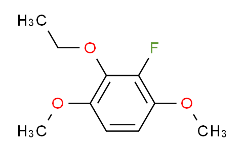 CAS No. 1804417-57-9, 1,4-Dimethoxy-2-ethoxy-3-fluorobenzene