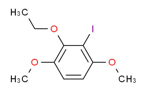 CAS No. 1803788-86-4, 1,4-Dimethoxy-2-ethoxy-3-iodobenzene