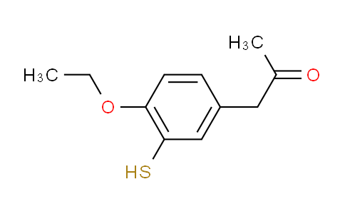 CAS No. 1806613-63-7, 1-(4-Ethoxy-3-mercaptophenyl)propan-2-one