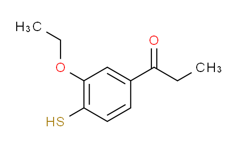 CAS No. 1804044-74-3, 1-(3-Ethoxy-4-mercaptophenyl)propan-1-one