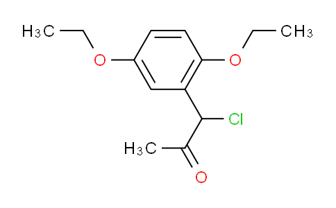 CAS No. 1806536-61-7, 1-Chloro-1-(2,5-diethoxyphenyl)propan-2-one