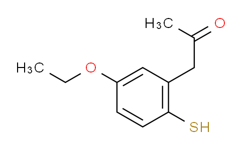 CAS No. 1805895-24-2, 1-(5-Ethoxy-2-mercaptophenyl)propan-2-one
