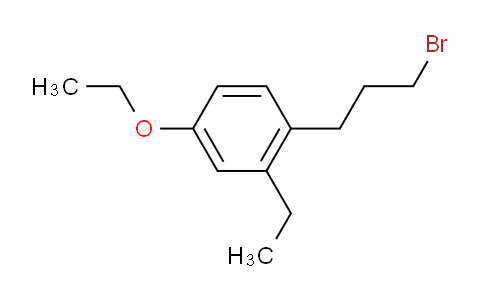 CAS No. 1557480-86-0, 1-(3-Bromopropyl)-4-ethoxy-2-ethylbenzene