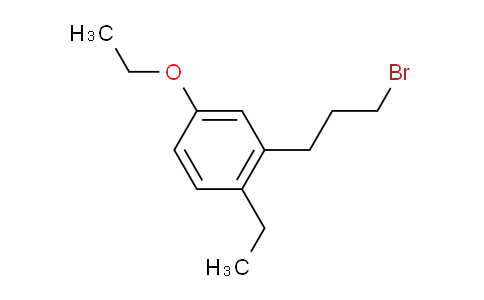 CAS No. 1805894-29-4, 1-(3-Bromopropyl)-5-ethoxy-2-ethylbenzene