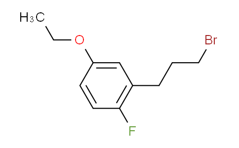 CAS No. 1804171-79-6, 1-(3-Bromopropyl)-5-ethoxy-2-fluorobenzene