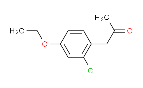 CAS No. 1804042-42-9, 1-(2-Chloro-4-ethoxyphenyl)propan-2-one