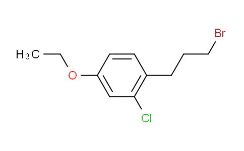 CAS No. 1805848-42-3, 1-(3-Bromopropyl)-2-chloro-4-ethoxybenzene