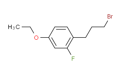 CAS No. 1806552-04-4, 1-(3-Bromopropyl)-4-ethoxy-2-fluorobenzene