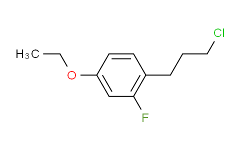 CAS No. 1805743-22-9, 1-(3-Chloropropyl)-4-ethoxy-2-fluorobenzene