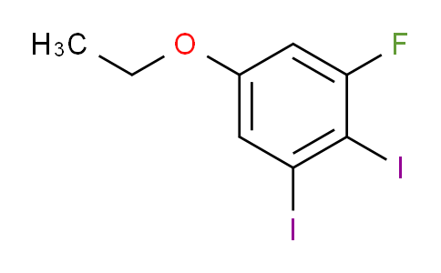 CAS No. 1803825-37-7, 1,2-Diiodo-5-ethoxy-3-fluorobenzene