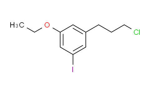 CAS No. 1806554-78-8, 1-(3-Chloropropyl)-3-ethoxy-5-iodobenzene
