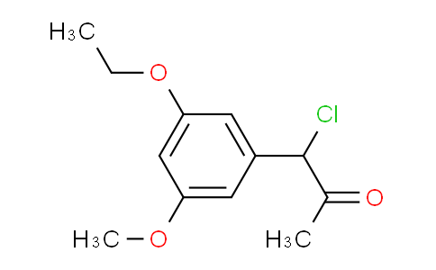 CAS No. 1805850-98-9, 1-Chloro-1-(3-ethoxy-5-methoxyphenyl)propan-2-one