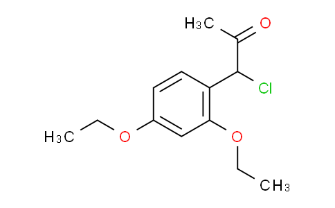 CAS No. 1806393-58-7, 1-Chloro-1-(2,4-diethoxyphenyl)propan-2-one