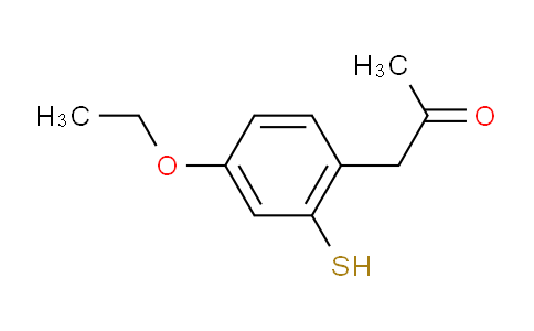 CAS No. 1804045-17-7, 1-(4-Ethoxy-2-mercaptophenyl)propan-2-one