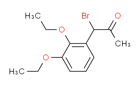 CAS No. 1804503-79-4, 1-Bromo-1-(2,3-diethoxyphenyl)propan-2-one