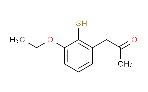 CAS No. 1804154-26-4, 1-(3-Ethoxy-2-mercaptophenyl)propan-2-one