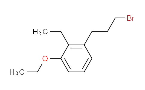 CAS No. 1805742-74-8, 1-(3-Bromopropyl)-3-ethoxy-2-ethylbenzene