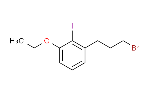 CAS No. 1806521-12-9, 1-(3-Bromopropyl)-3-ethoxy-2-iodobenzene
