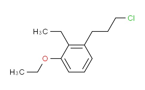 CAS No. 1806518-33-1, 1-(3-Chloropropyl)-3-ethoxy-2-ethylbenzene