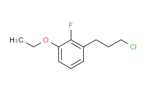 CAS No. 1806385-84-1, 1-(3-Chloropropyl)-3-ethoxy-2-fluorobenzene