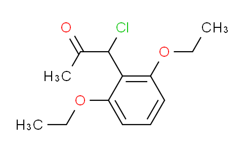 CAS No. 1806363-28-9, 1-Chloro-1-(2,6-diethoxyphenyl)propan-2-one